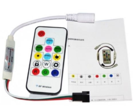کنترلر LED دیجیتال 2048 پیکسل با ریموت RF