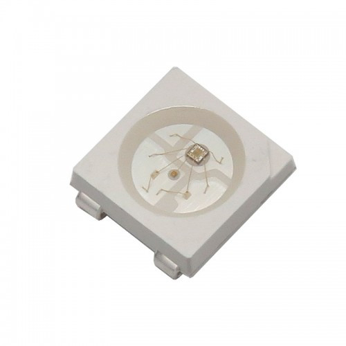 چیپ LED RGB WS2812B دارای پکیج 5050