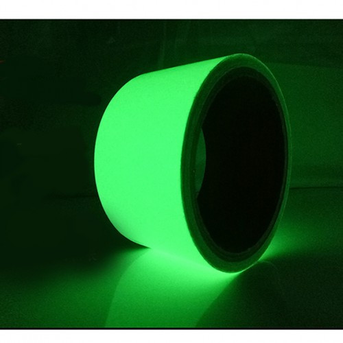 نوار چسب فلورسنت عرض 5 سانتی متر دارای خاصیت نوردهی