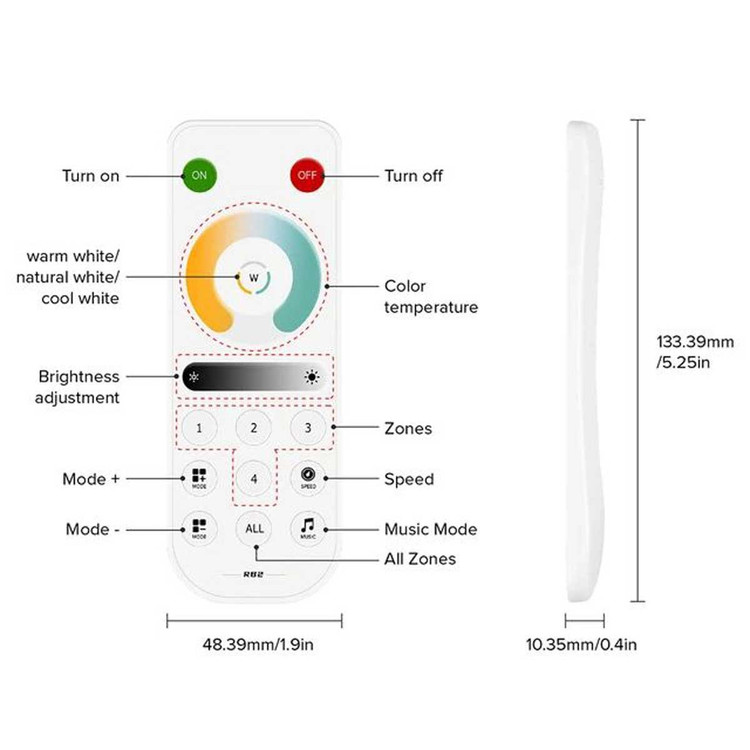 ریموت فرکانسی لمسی