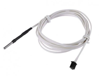 مقاومت حرارتی ( ترمیستور ) 100 کیلو اهم NTC100K دارای کانکتور دو پین مناسب برای پرینتر های سه بعدی