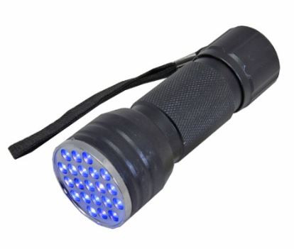 چراغ قوه UV با طول موج 395 نانومتری