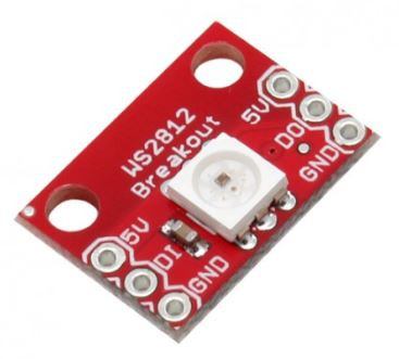 ماژول LED RGB دارای چیپ درایور WS2812