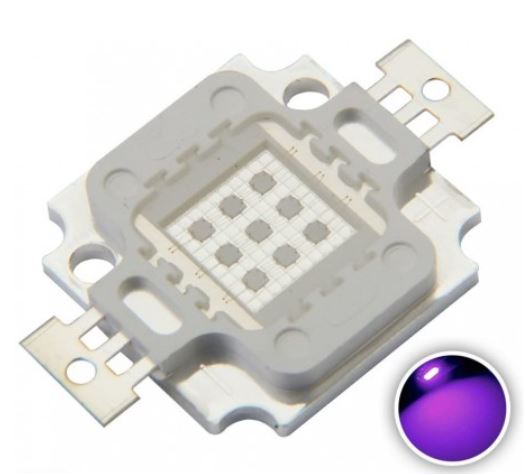 پاور LED 10W فرابنفش UV